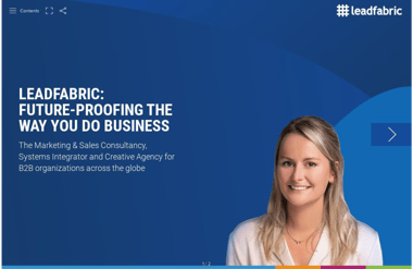 Cover corporate brochure in Turtl