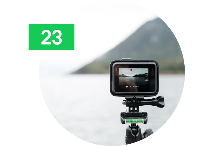 Video recording in action
